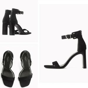 Rag & Bone Ellis Mid Heel Sandal Black 37 / 7